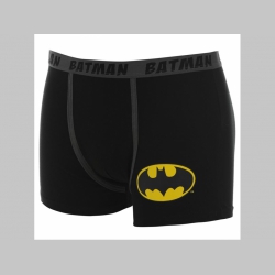 Batman  čierne pánske trenírky BOXER s tlačeným logom 95%bavlna 5%elastan